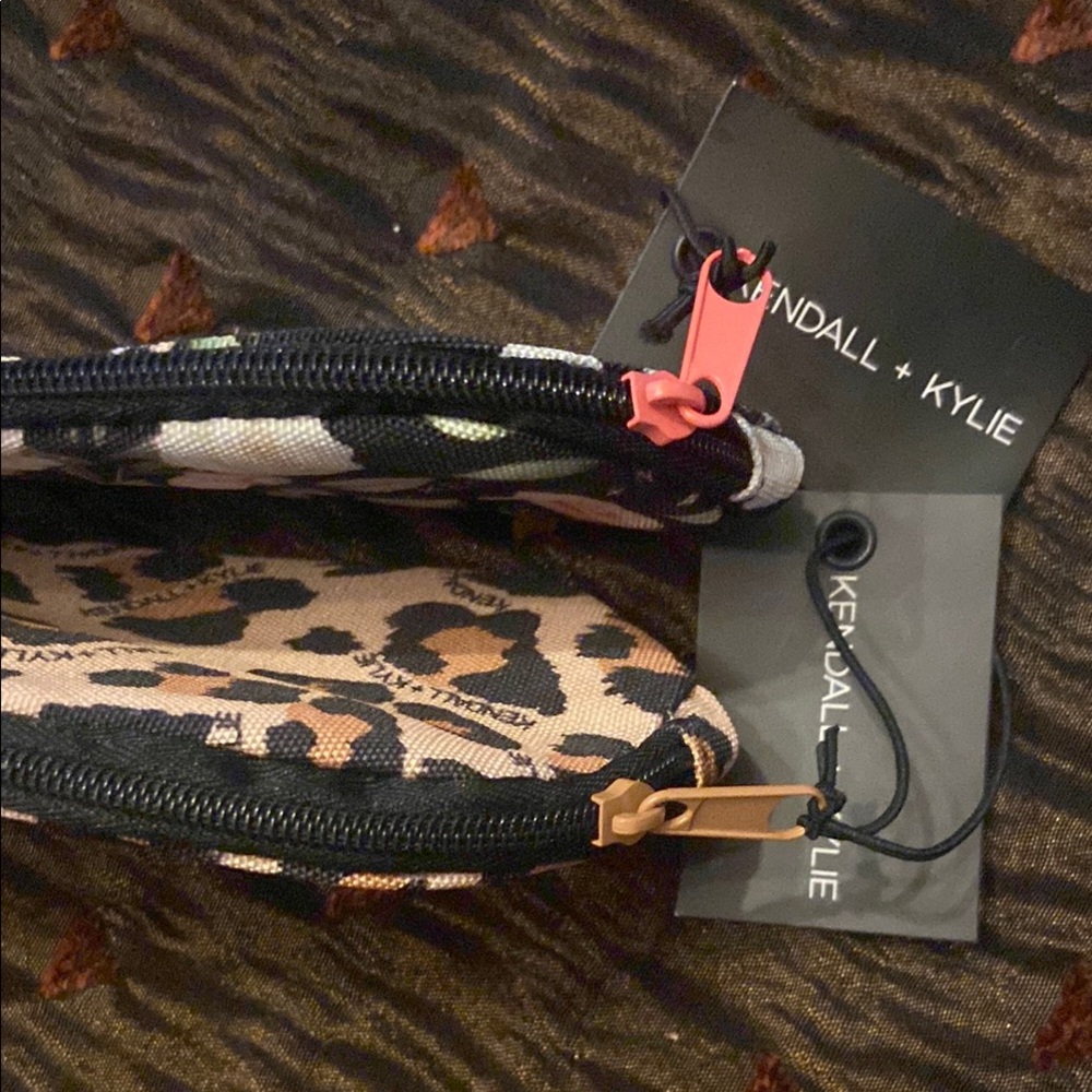 Kendall + Kylie Floral and Leopard Pencil makeup Cases - Picture 2 of 4
